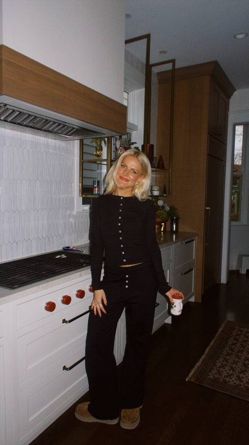 The Sophie Cardigan// Black